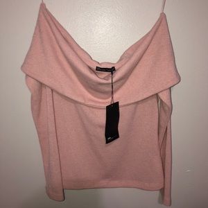 Zara off the shoulder blouse